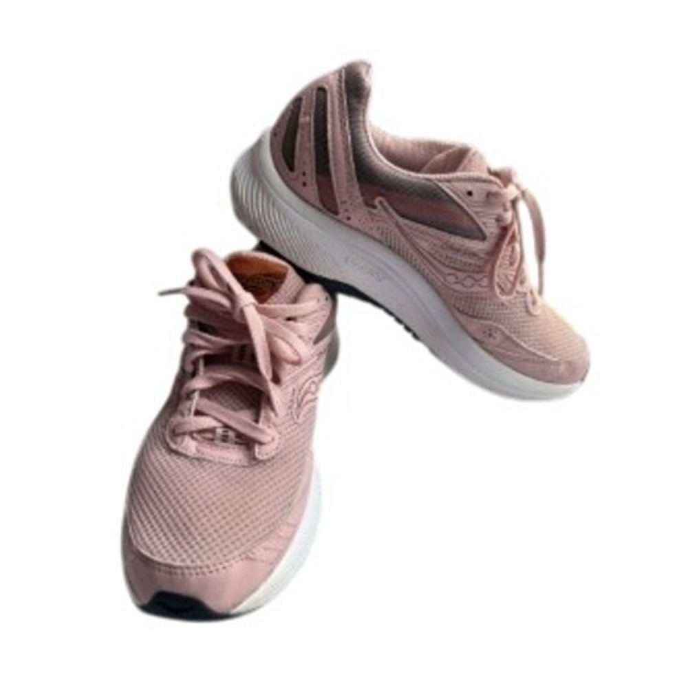Saucony Cohesion Running Shoes Women's 9 Pink Low Top Sneakers Athletic Preowned